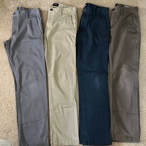 Boys size 28 Rvca volcom pants